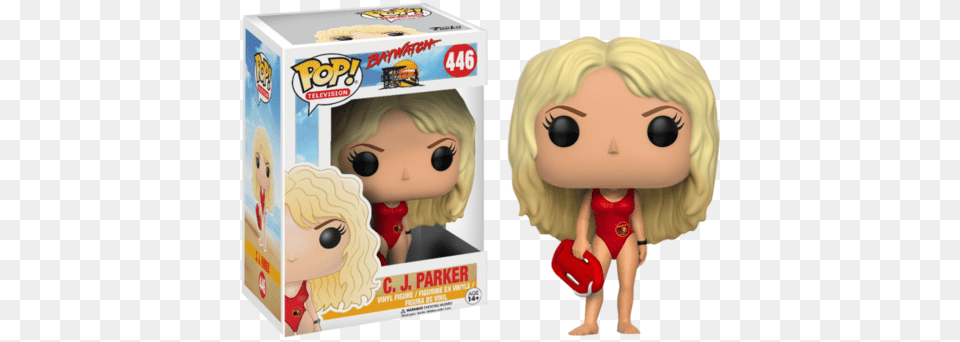 Pop Baywatch 446 C Baywatch Funko, Figurine, Doll, Toy, Baby Png Image