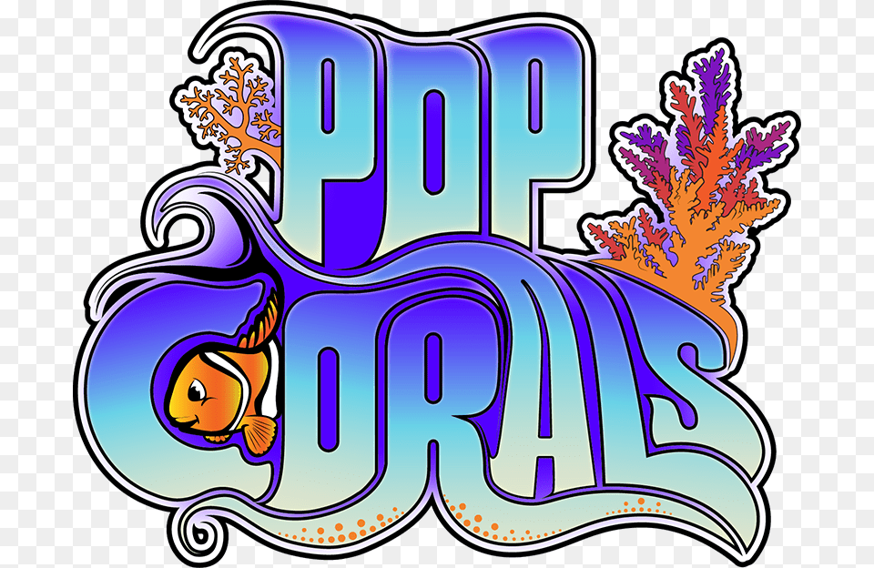 Pop Corals Logo Pop Corals Brooklyn Ny, Art, Graphics, Purple, Book Free Png Download