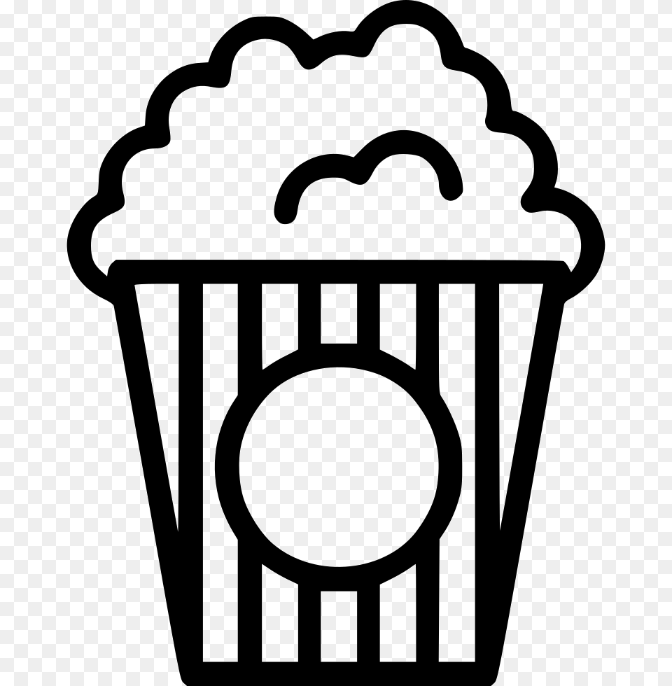 Pop Corn Icon, Cake, Cream, Cupcake, Dessert Png Image