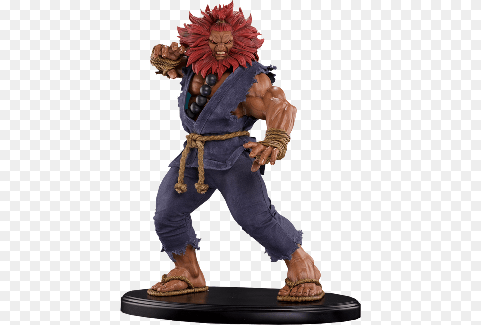 Pop Culture Shock Akuma Statue Street Fighter V Akuma, Clothing, Footwear, Sandal, Adult Png