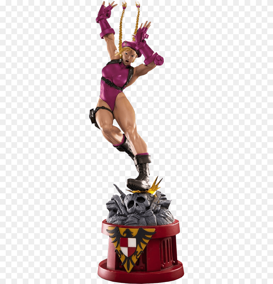 Pop Culture Shock Cammy Player 2 Pink Statue Cammy, Adult, Female, Figurine, Person Free Png Download