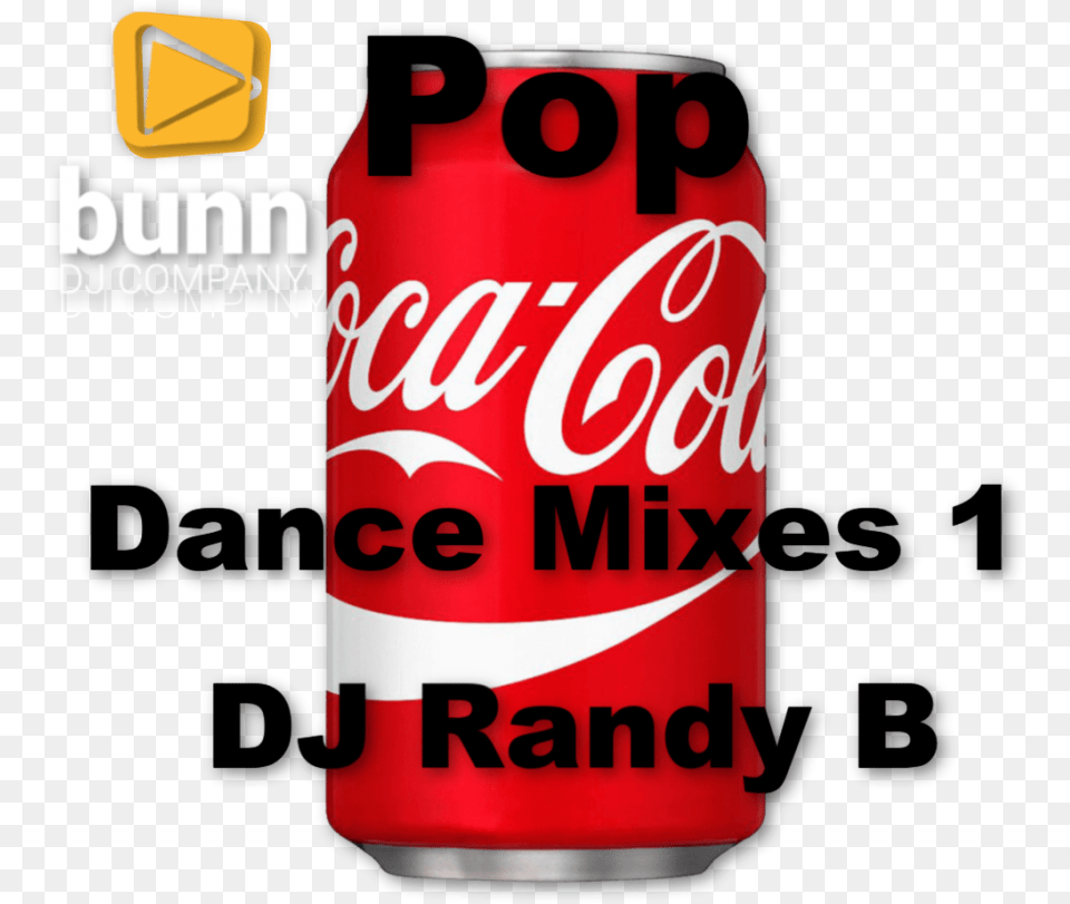 Pop Dance Mixes Coca Cola, Beverage, Coke, Soda, Can Free Transparent Png