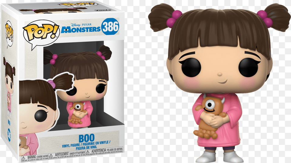 Pop Figure Disney Boo Funko Pop Boo Monsters Inc, Doll, Toy, Baby, Person Png