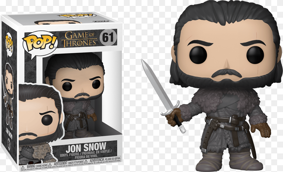Pop Figure Game Of Throne Jon Snow Beyond The Wall, Weapon, Blade, Knife, Dagger Png