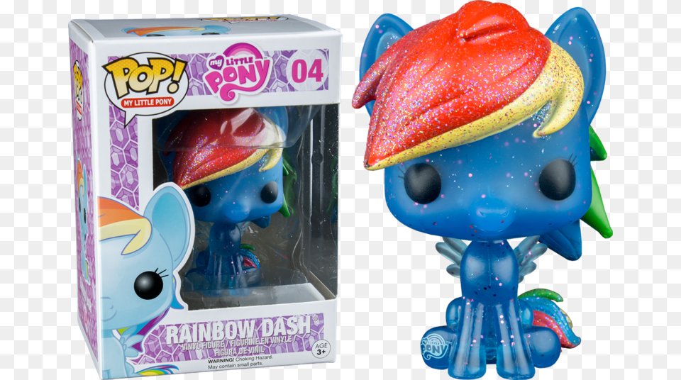 Pop Figure My Little Pony Rainbow Dash, Figurine, Plush, Toy Free Png Download