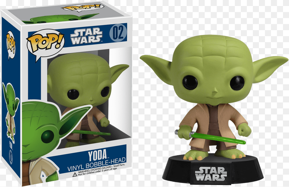 Pop Figure Star Wars Yoda Yoda Funko Pop, Toy, Alien, Plush Free Png