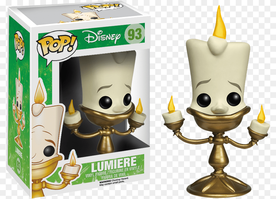 Pop Funko Disney Beauty And The Beast, Face, Head, Person, Candle Png Image