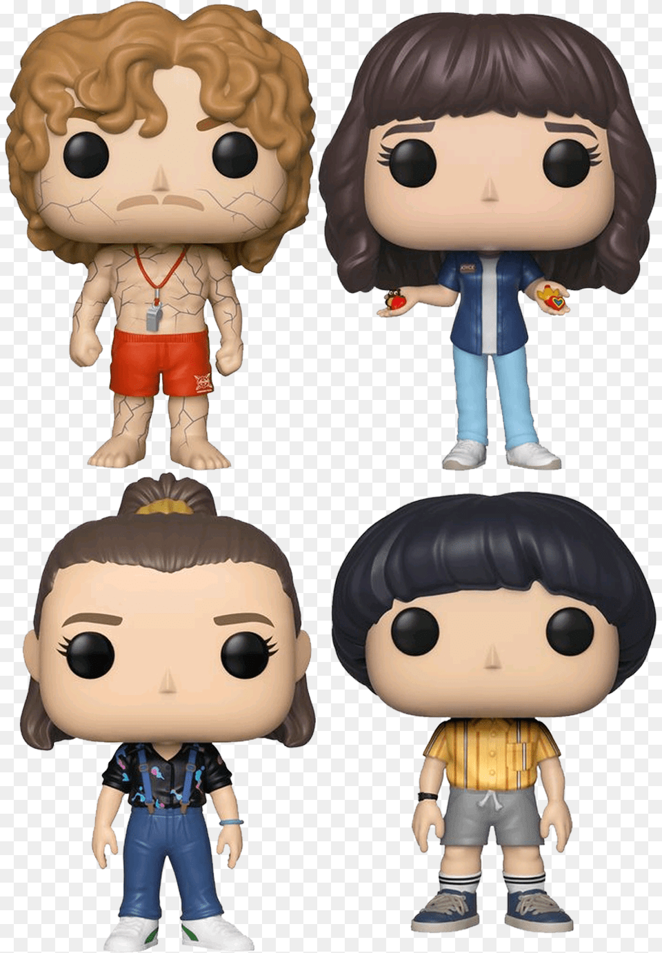 Pop Funko Stranger Things Eleven, Baby, Person, Face, Head Free Png Download