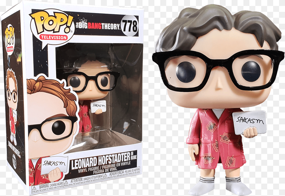 Pop Funko The Big Bang Theory Leonard Hofstadter Funko Pop Leonard Hofstadter, Accessories, Baby, Glasses, Person Free Png Download