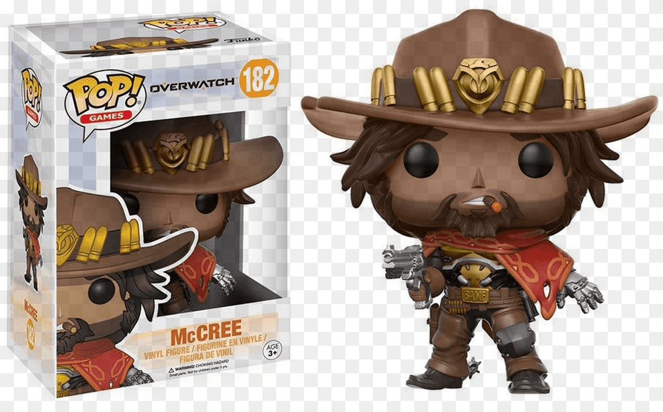 Pop Games Figurine Pop Overwatch Mccree, Animal, Dinosaur, Reptile Free Png