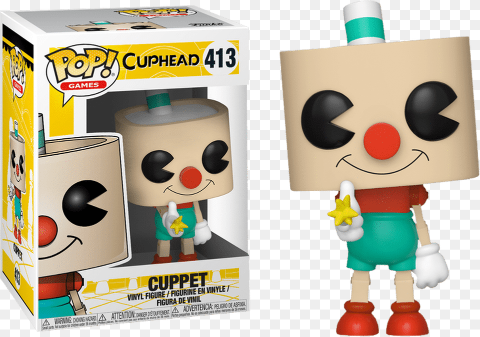 Pop Games Funko Cuphead, Toy, Baby, Person Png