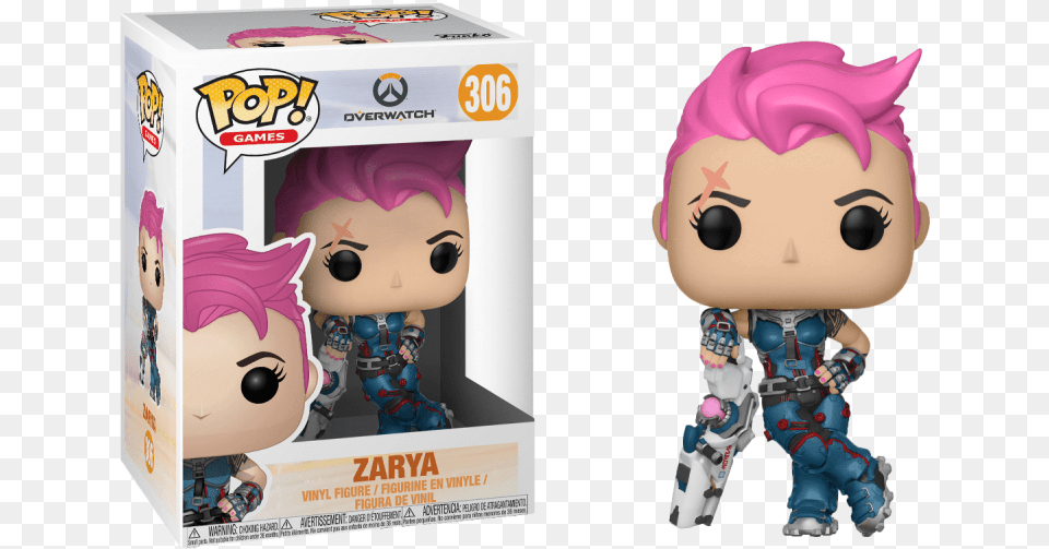 Pop Games Overwatch Zarya, Baby, Person, Doll, Toy Free Transparent Png