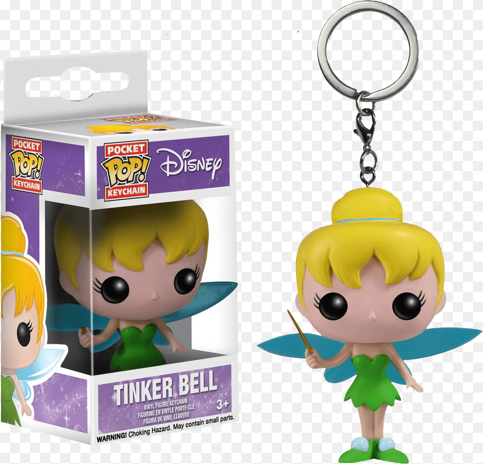 Pop Keychain Disney Tinkerbell Clipart Funko Pop Tinkerbell, Baby, Person, Face, Head Free Transparent Png