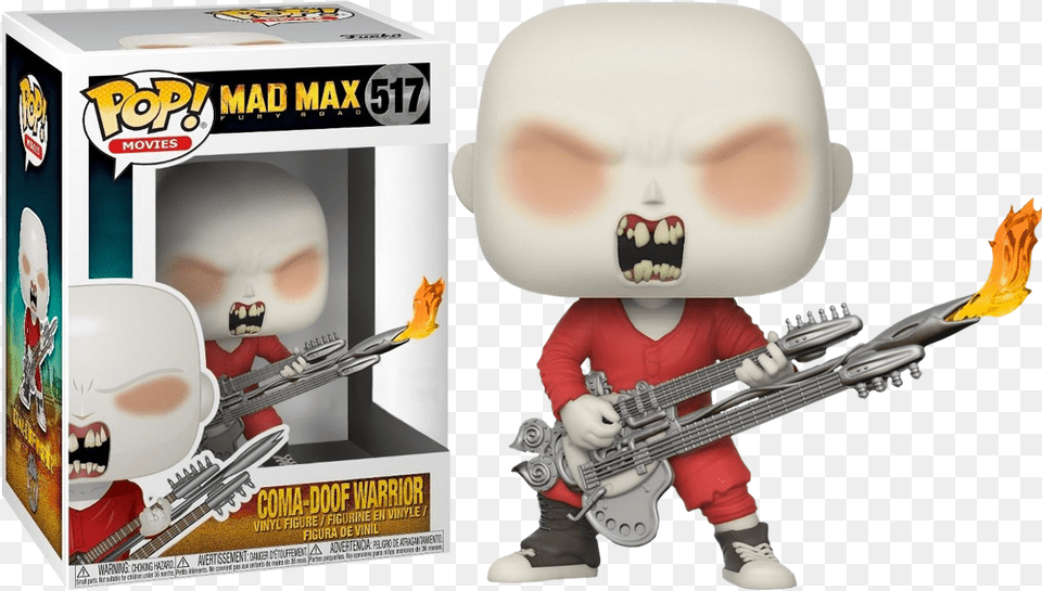 Pop Mad Max Fury Road Coma Doof Warrior, Baby, Person, Guitar, Musical Instrument Free Png Download