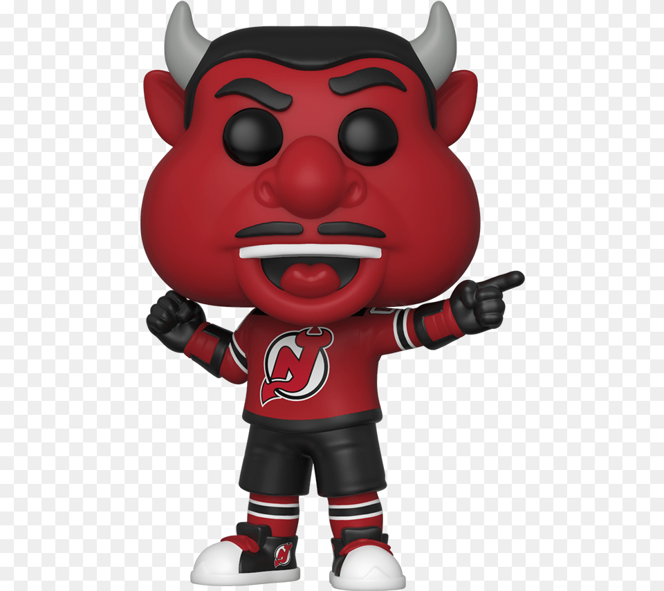 Pop Mascots New Jersey Devils Nj Devil Gamestop Mascot New Jersey Devils, Toy Png Image