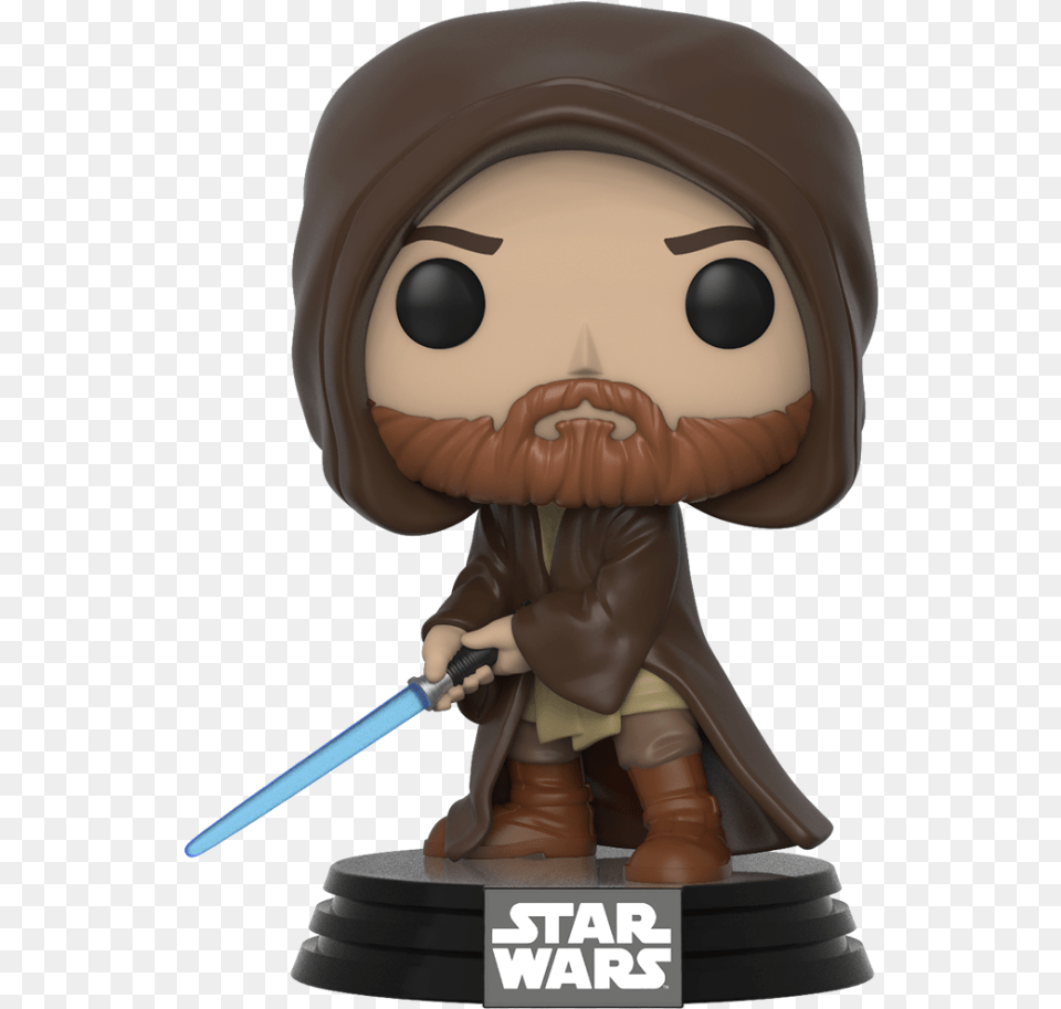 Pop Obi Wan Kenobi, Figurine, Blade, Dagger, Knife Free Png