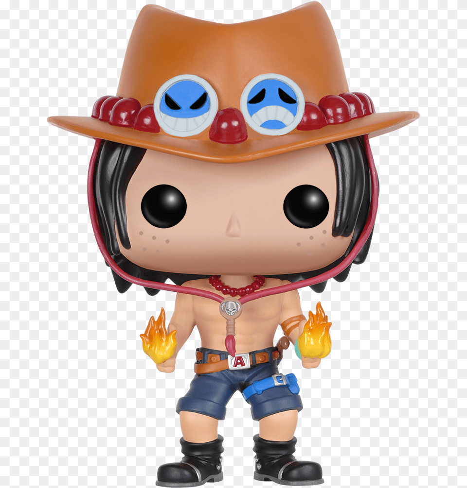 Pop One Piece Ace, Toy, Clothing, Hat, Baby Free Transparent Png