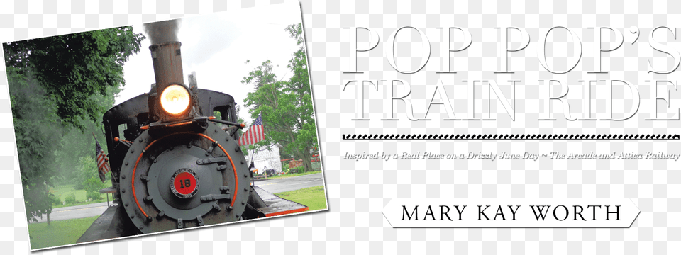 Pop Pops Train Ride Steam Engine, Vehicle, Locomotive, Machine, Motor Png