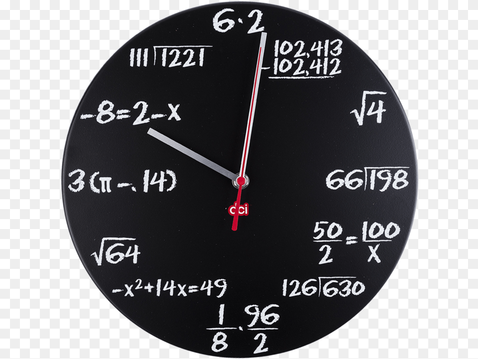 Pop Quiz Clock Math Clock Clipart, Analog Clock, Wall Clock Free Transparent Png