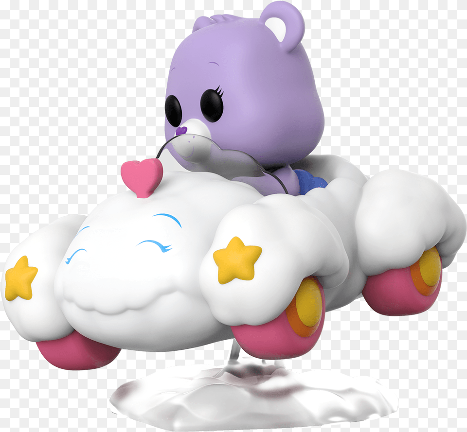 Pop Rides Care Bears Share Bear With Cloud Mobile Funko Shop Funko Pop Care Bears Cloud Mobile, Nature, Outdoors, Snow, Snowman Png Image