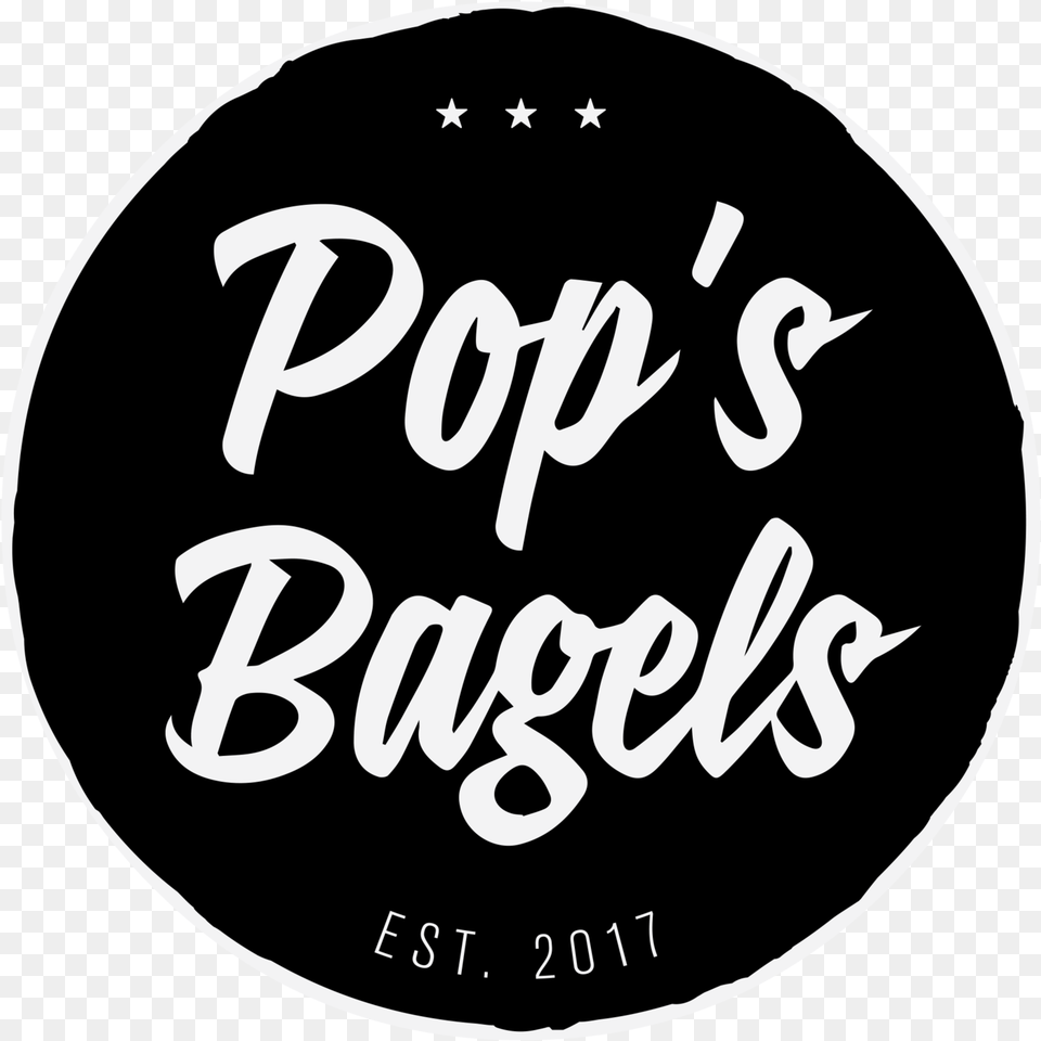 Pop S Bagels Calligraphy, Text Png