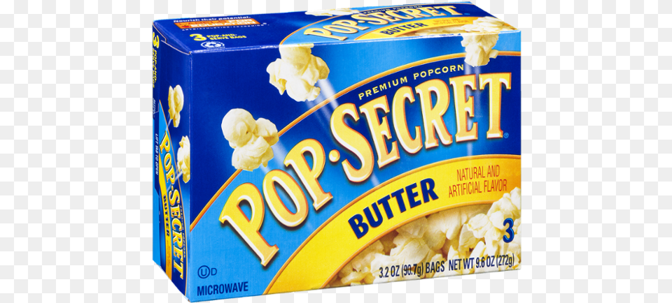 Pop Secret Popcorn, Food, Snack Png