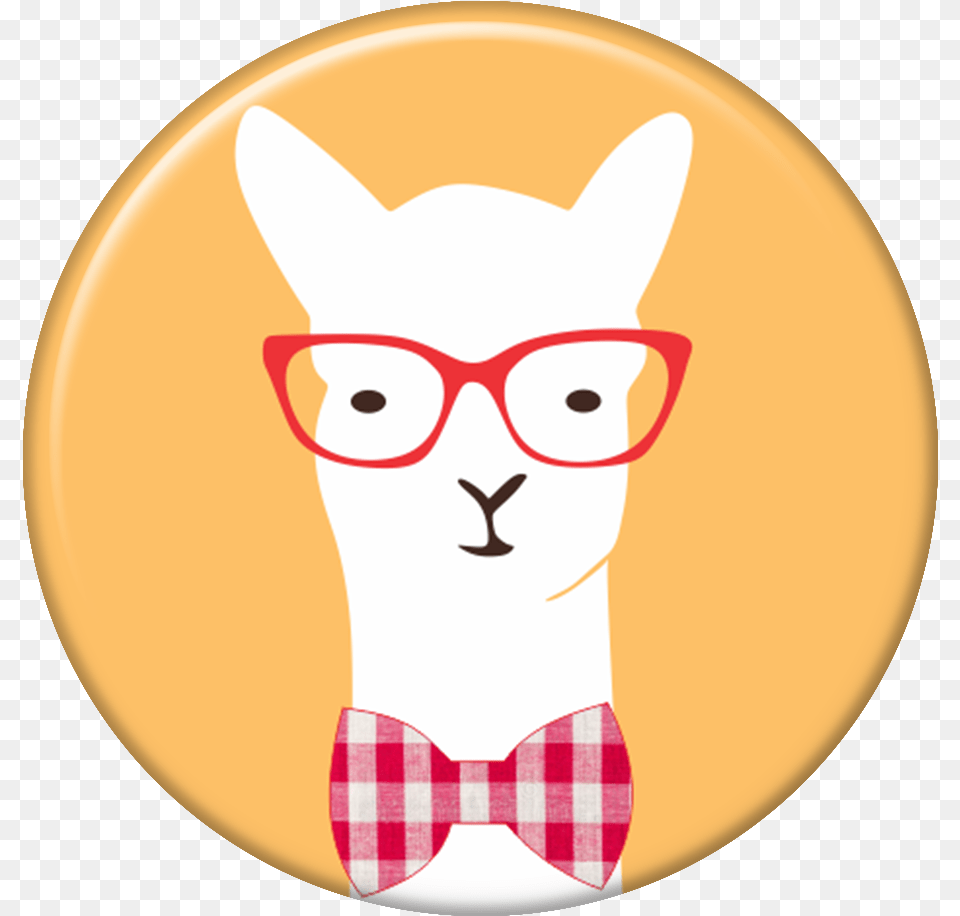 Pop Selfie Lhama Com Culos Cartoon, Accessories, Glasses, Formal Wear, Tie Png