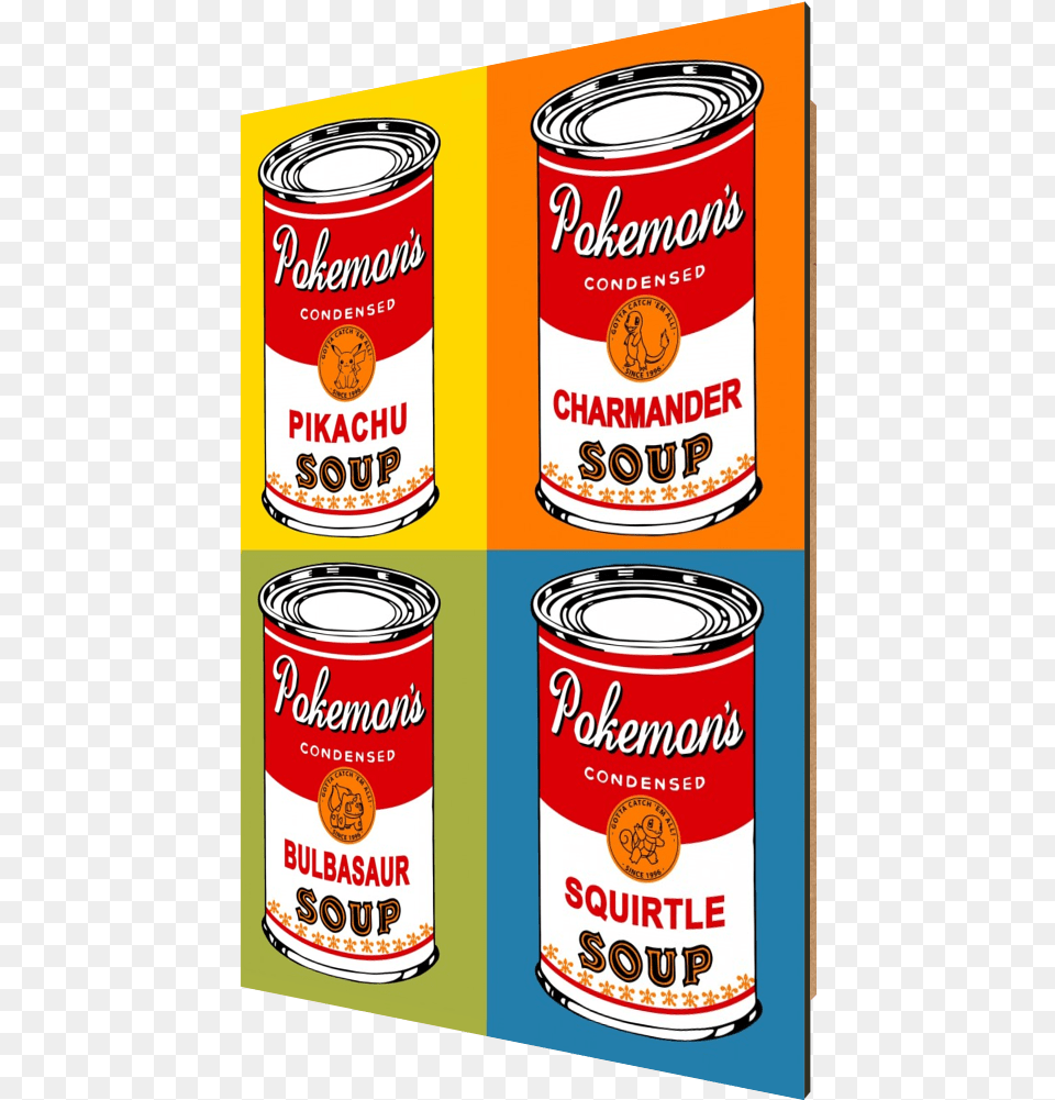 Pop Soup Can Pokemon Pokemon Go Nintendo Video Pokemon Soup Can, Aluminium, Canned Goods, Food, Tin Png Image