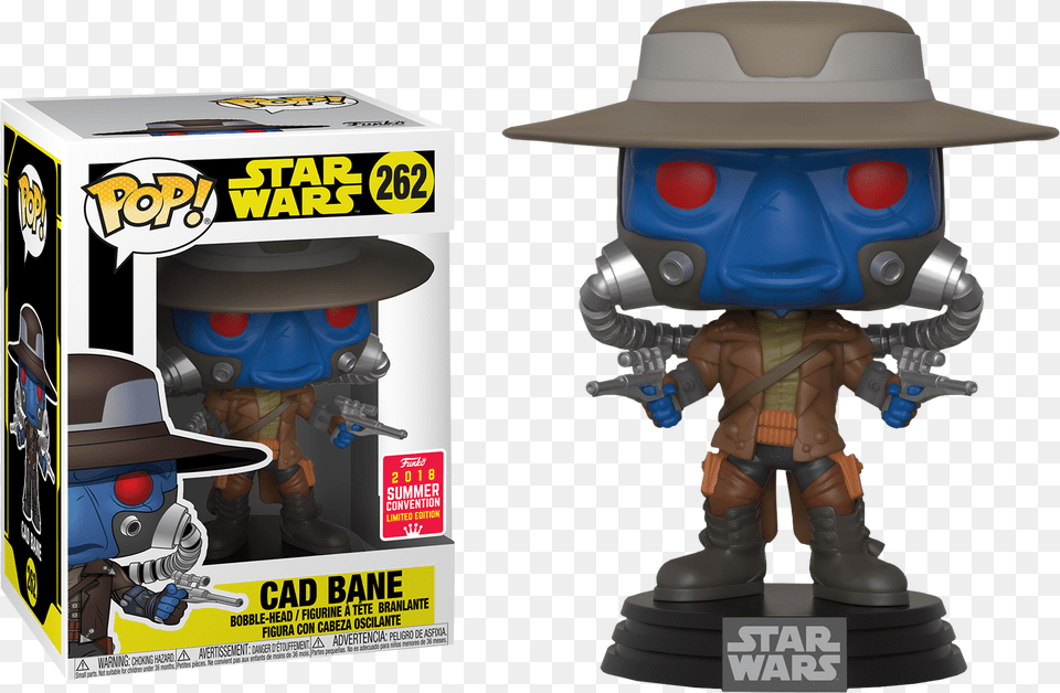 Pop Star Wars Clone Wars Cad Bane Funkotorium The, Toy, Baby, Person, Clothing Free Png