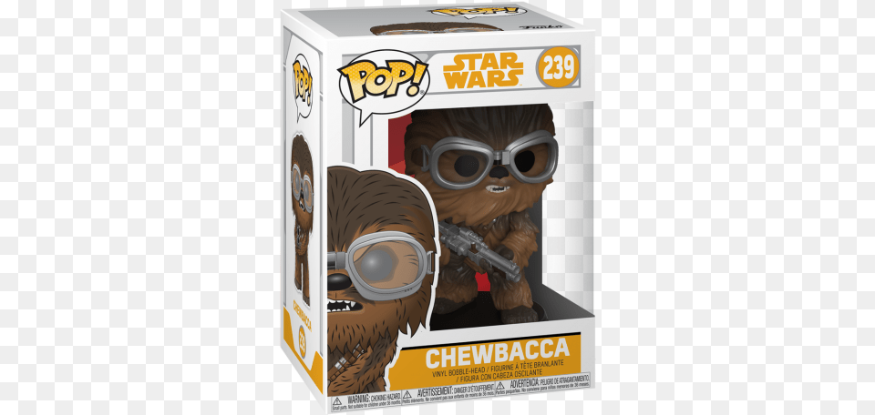 Pop Star Wars Funko Pop Star Wars Chewbacca, Accessories, Goggles, Box, Person Free Png