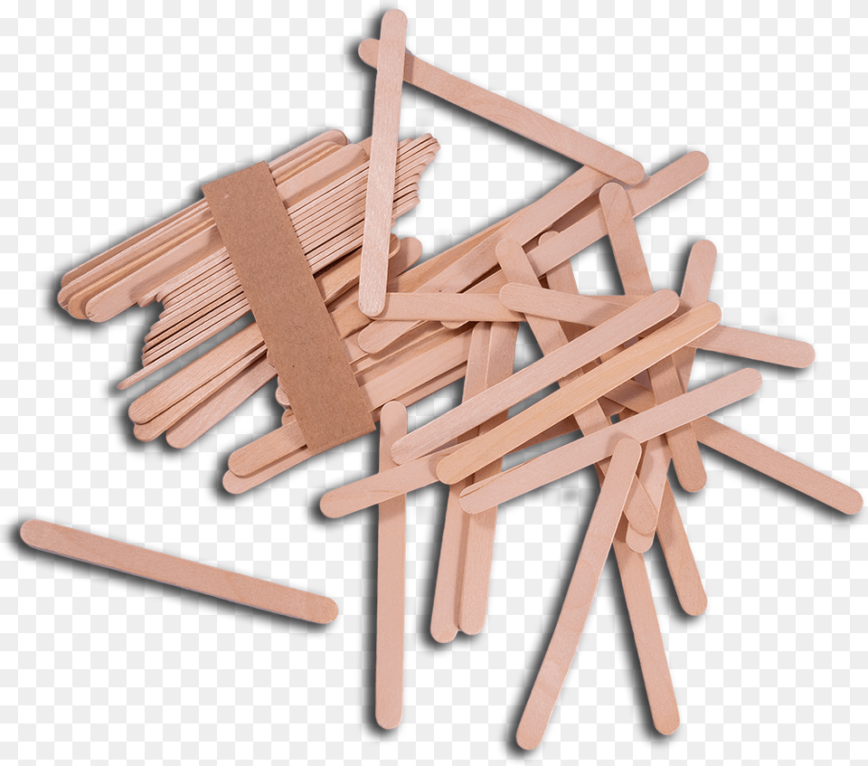 Pop Sticks 50 Pieces Plywood, Wood, Aircraft, Airplane, Stick Free Png Download
