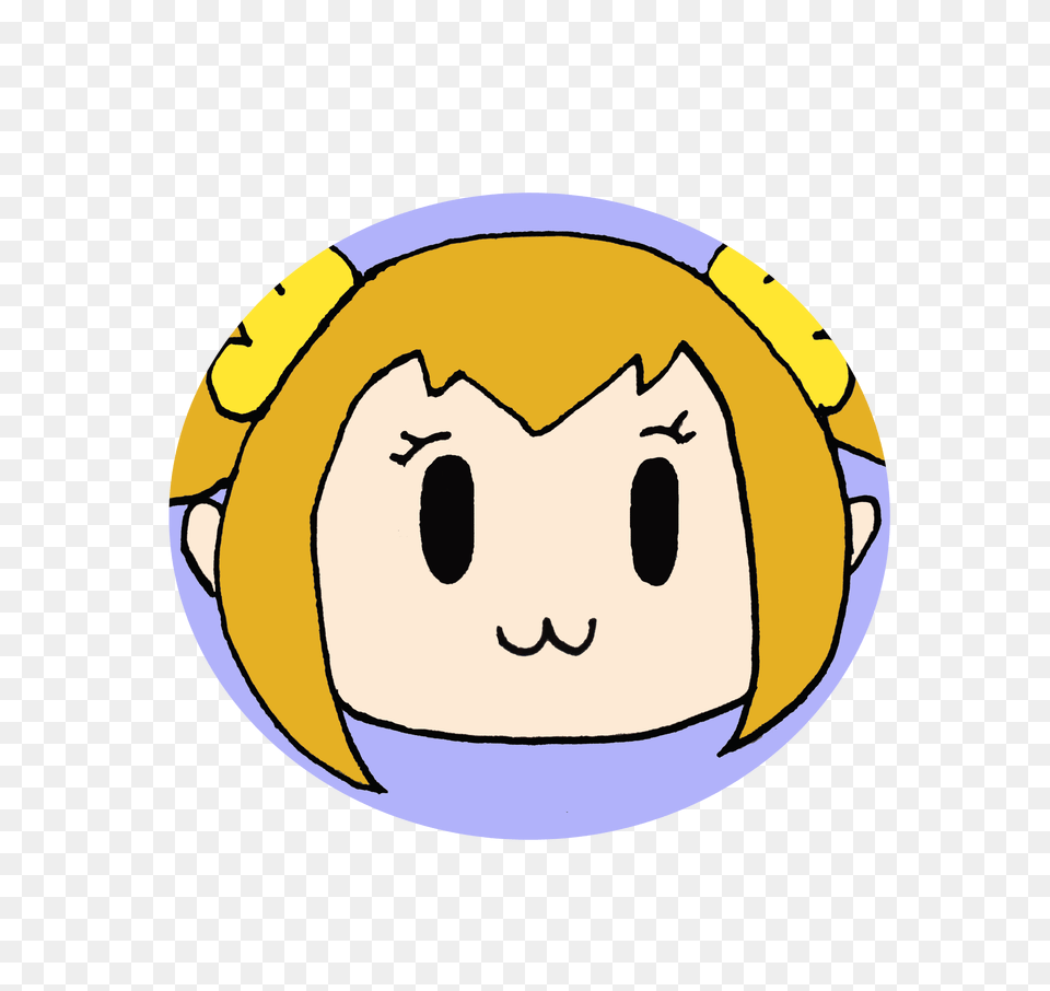 Pop Team Epic Bottons Vickys Drawing Adventures Tictail, Face, Head, Person Free Png