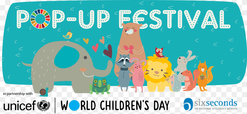 Pop Up Festival Unicef, Animal, Bear, Mammal, Wildlife Png Image