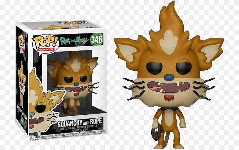 Pop Vinyl Figures Rick And Morty, Plush, Toy, Animal, Mammal Png