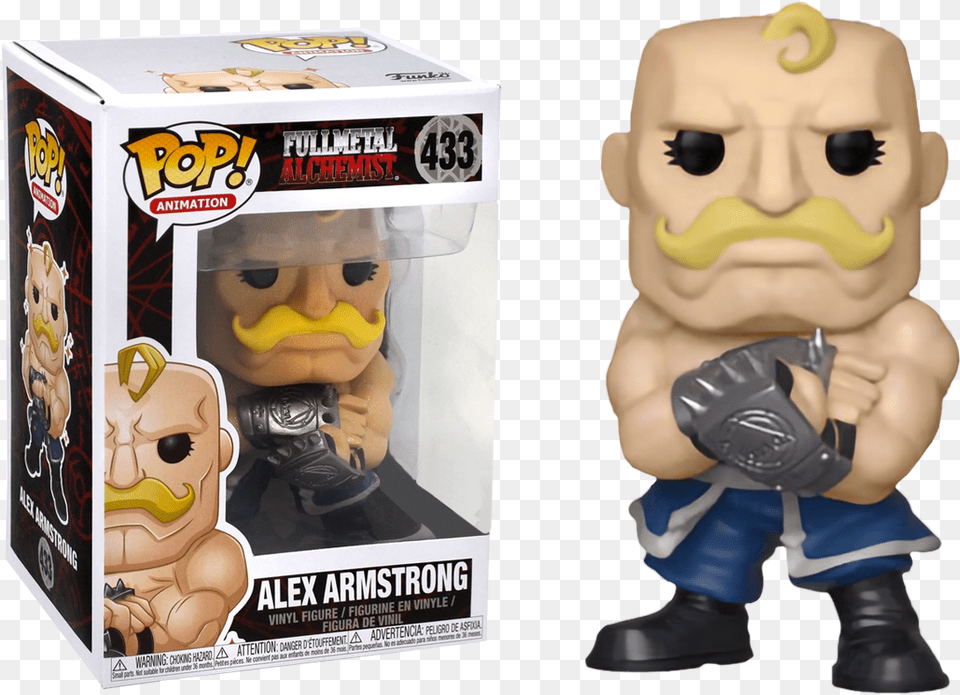 Pop Vinyl Fullmetal Alchemist Pop Armstrong, Baby, Person, Face, Figurine Free Png