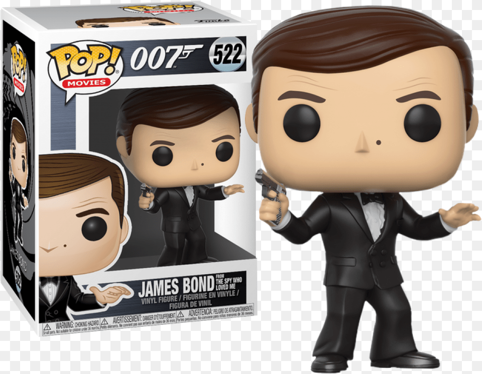 Pop Vinyl James Bond, Baby, Person, Adult, Female Png Image