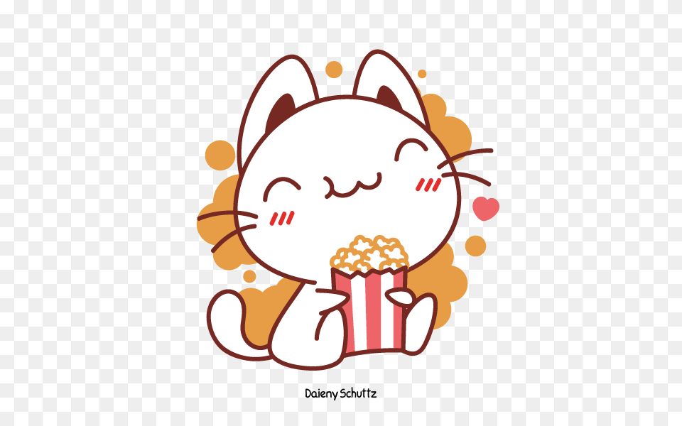 Popcorn, Cream, Dessert, Food, Ice Cream Png Image