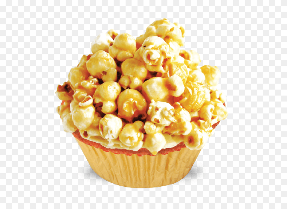 Popcorn, Food, Snack, Cream, Dessert Png Image