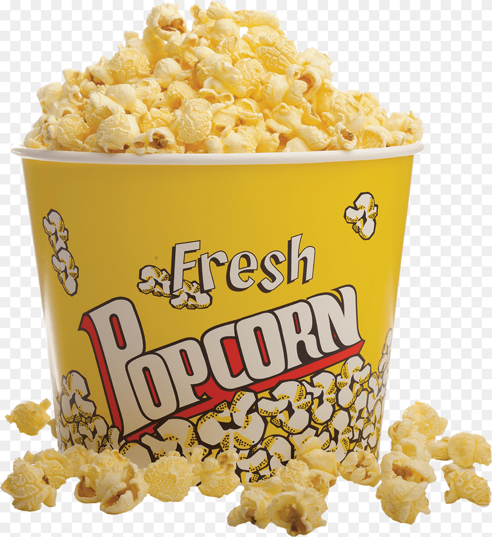 Popcorn Bucket Carnival King 170 Oz Round Paper Popcorn Bucket, Food, Snack Png Image