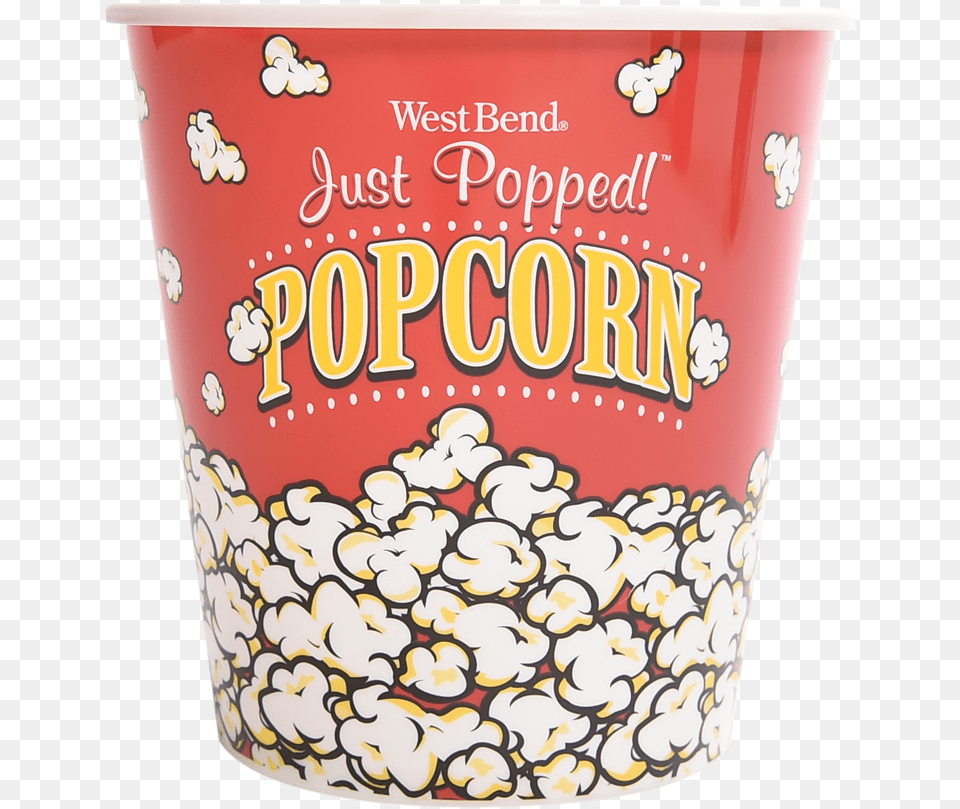 Popcorn Bucket Transparent Bowl Of Popcorn, Food, Snack Png Image