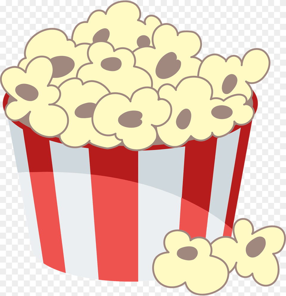Popcorn Clipart, Food, Snack, Animal, Bear Free Png