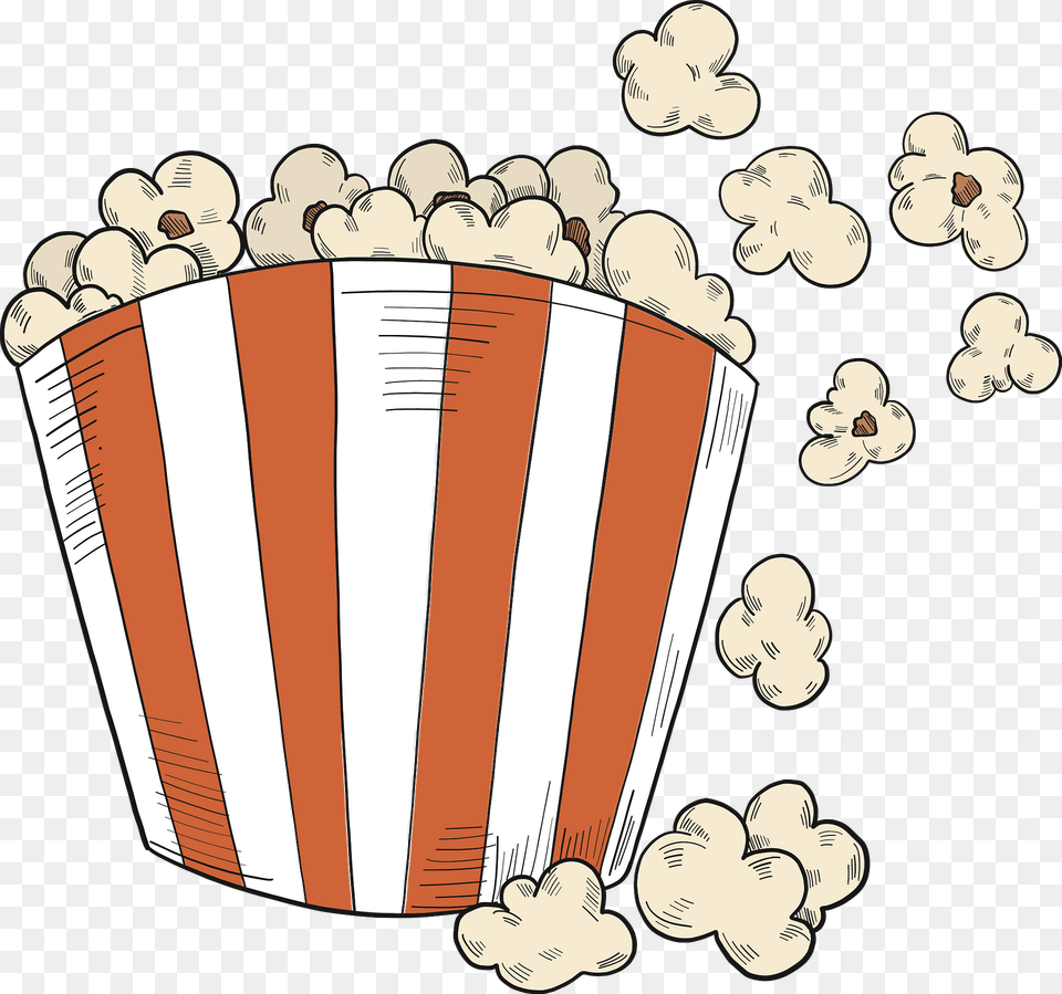 Popcorn Clipart, Food, Person Free Png