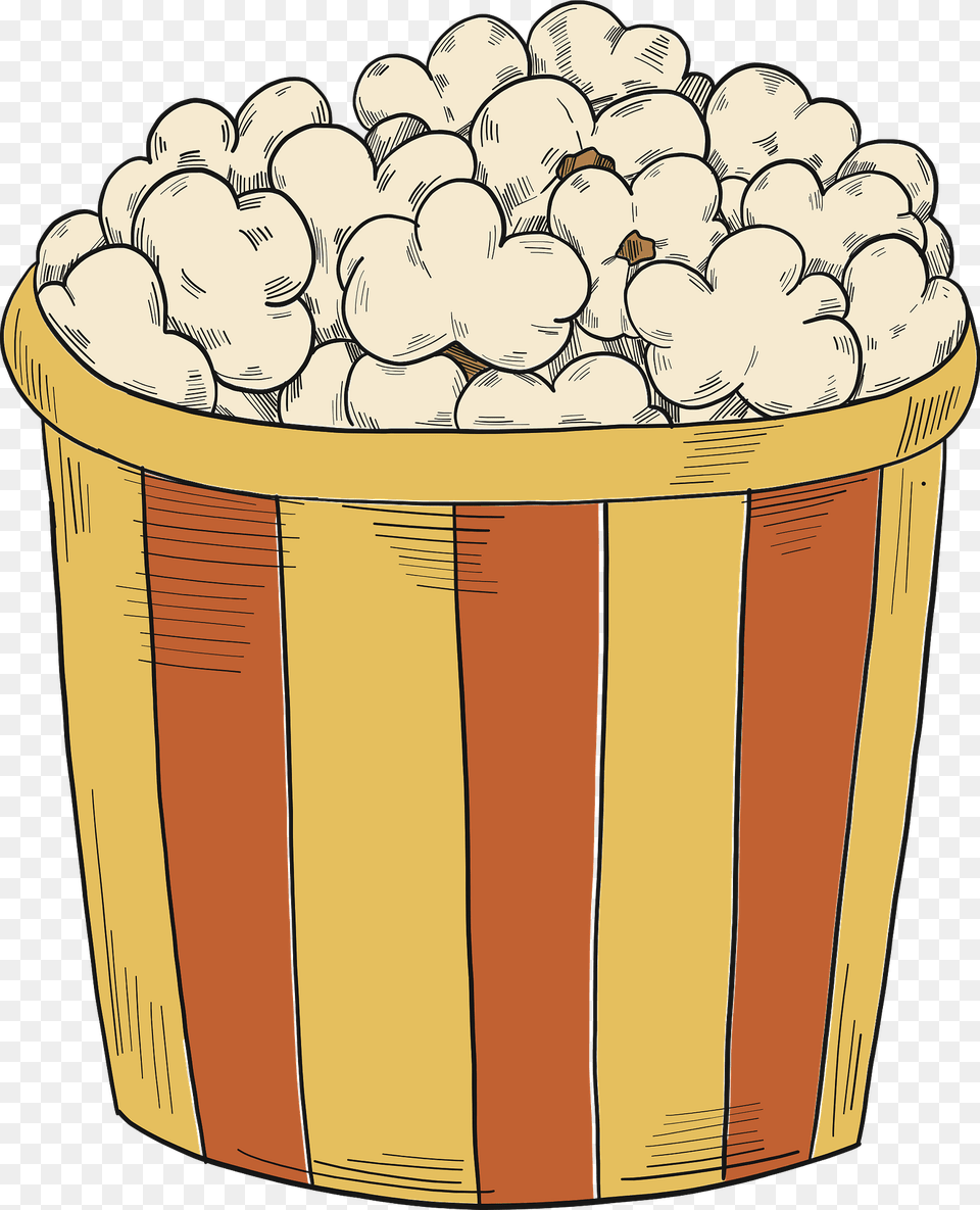 Popcorn Clipart, Food, Face, Head, Person Free Png
