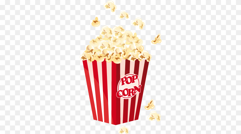 Popcorn Film Snack Cinema Movie And Popcorn Clipart, Food Free Png Download