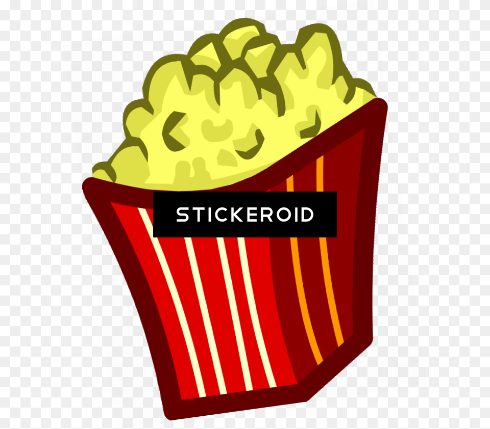 Popcorn Food Clipart Popcorn Club Penguin Emoji, Snack, Ketchup Free Png