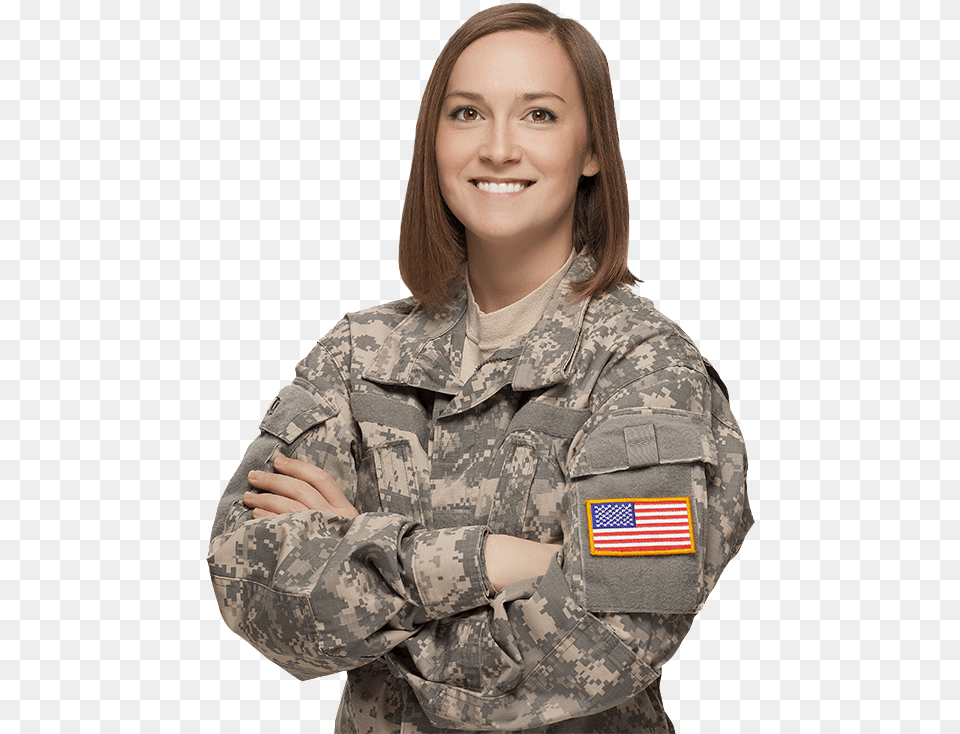 Popcorn For Military, Adult, Female, Military Uniform, Person Png