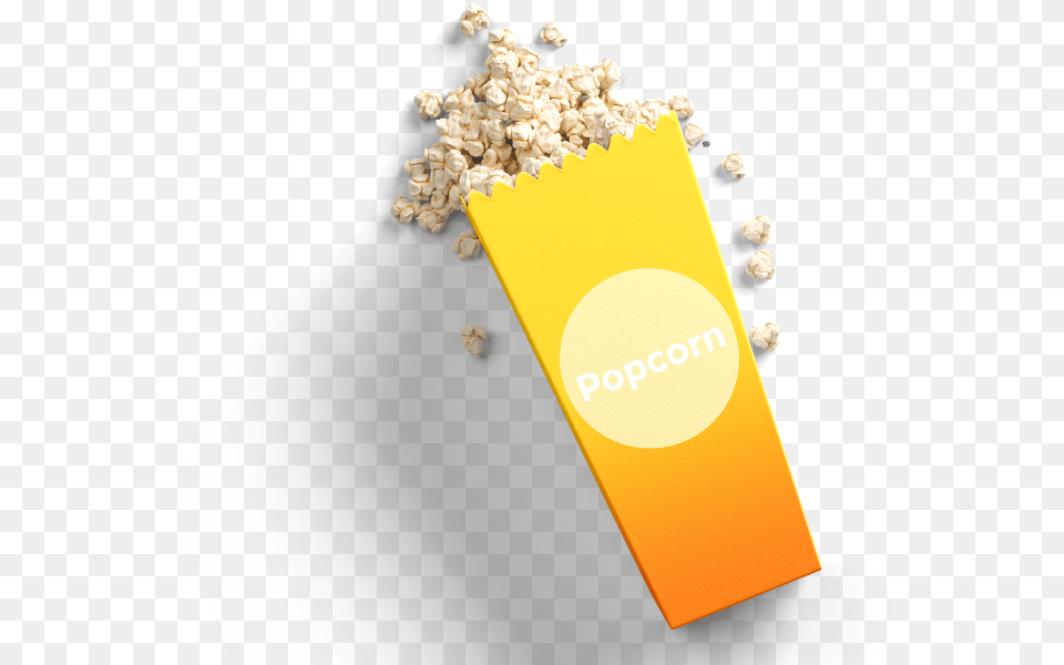 Popcorn Graphic Design, Food, Snack Free Png Download