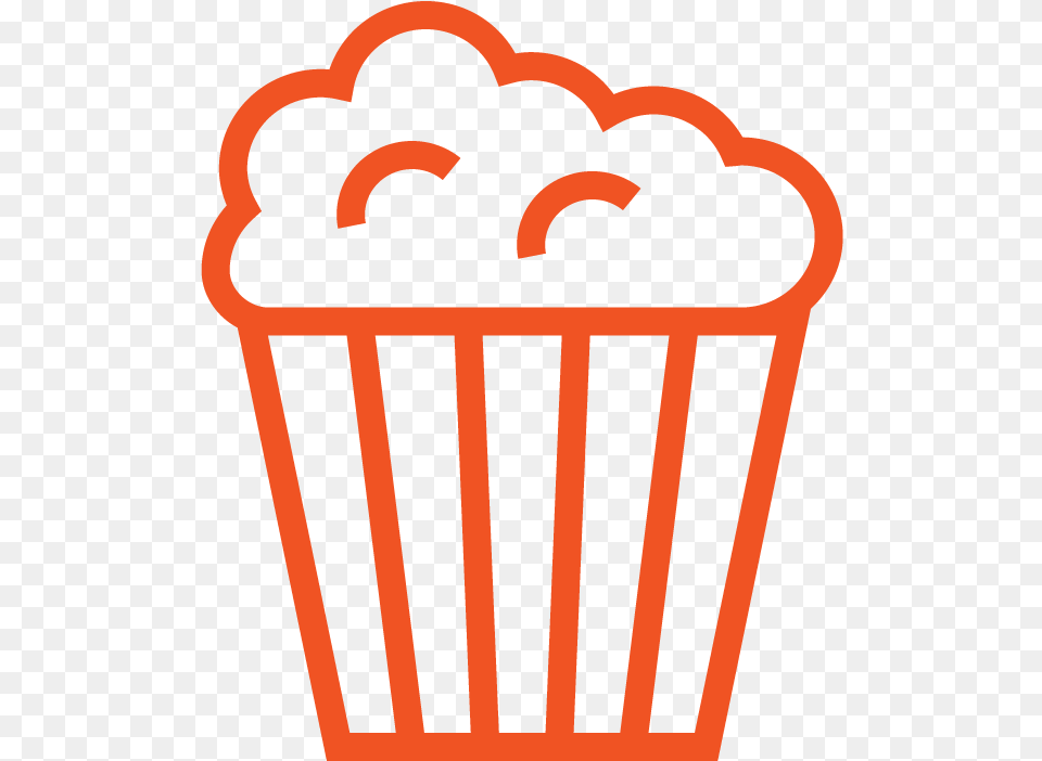 Popcorn Icon, Food, Berry, Produce, Plant Free Png Download