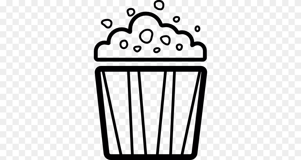 Popcorn Icon, Cake, Cream, Cupcake, Dessert Free Transparent Png