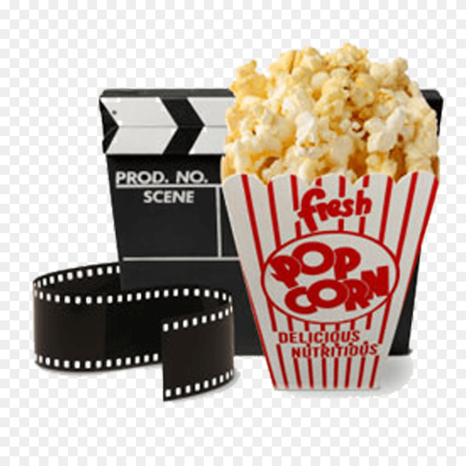 Popcorn Images Download, Food, Clapperboard Free Png